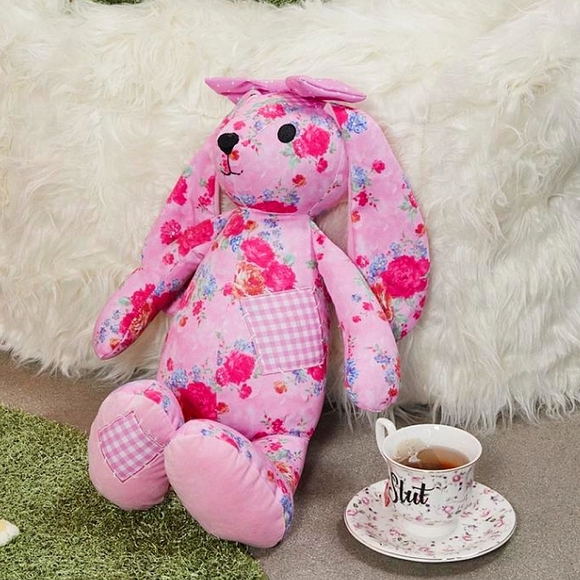 Flawless bloom bunny plush - Picture 1 of 3